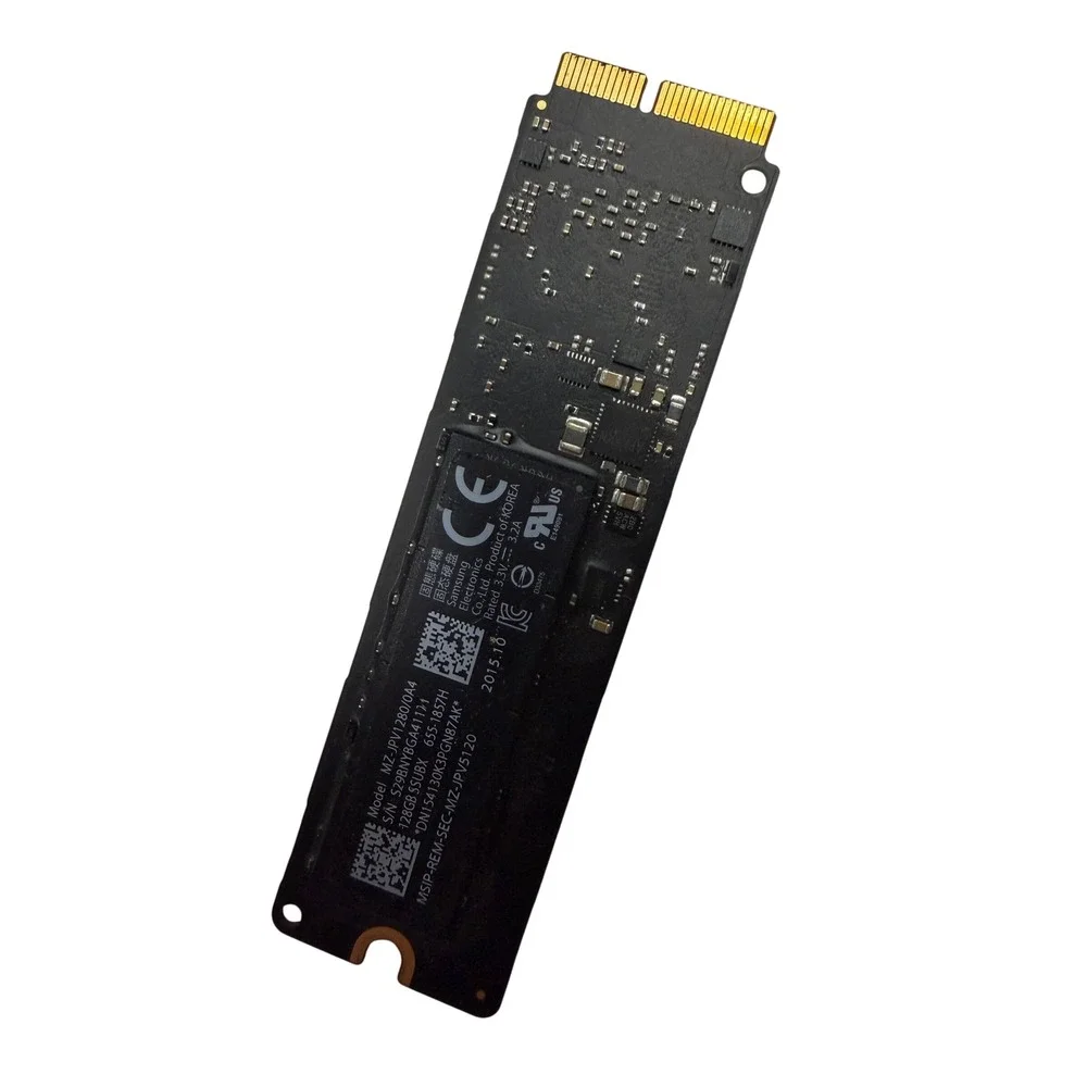 Samsung 128GB SSUBX PCIe SSD for MacBook Pro Air MZ-JPV1280/0A4 655-1857H 2015